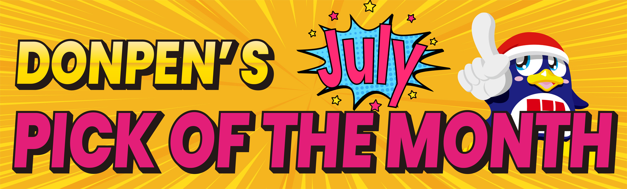 Page Header for Donpen's Pick of the Month